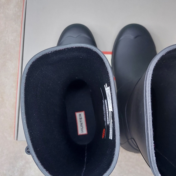 Hunter Original Short Black Rubber Rain Boots Womens Sizes 5,6,7,8,9, 10 NWT - Picture 12 of 15